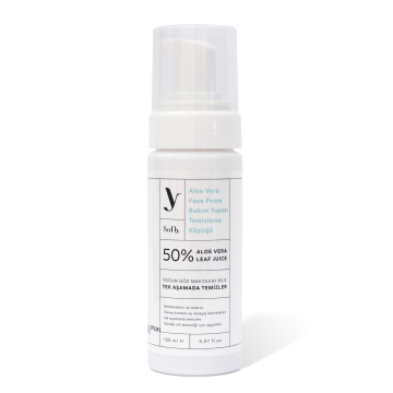 Aloe Vera Bakım Yapan Temizleme Köpüğü