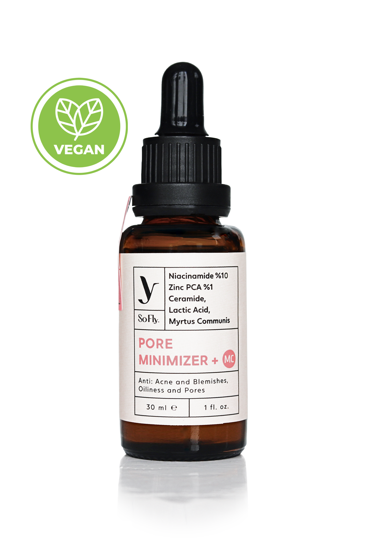 Pore Minimizer +MC Gözenek Sıkılaştırıcı Niacinamide Serum 30ml