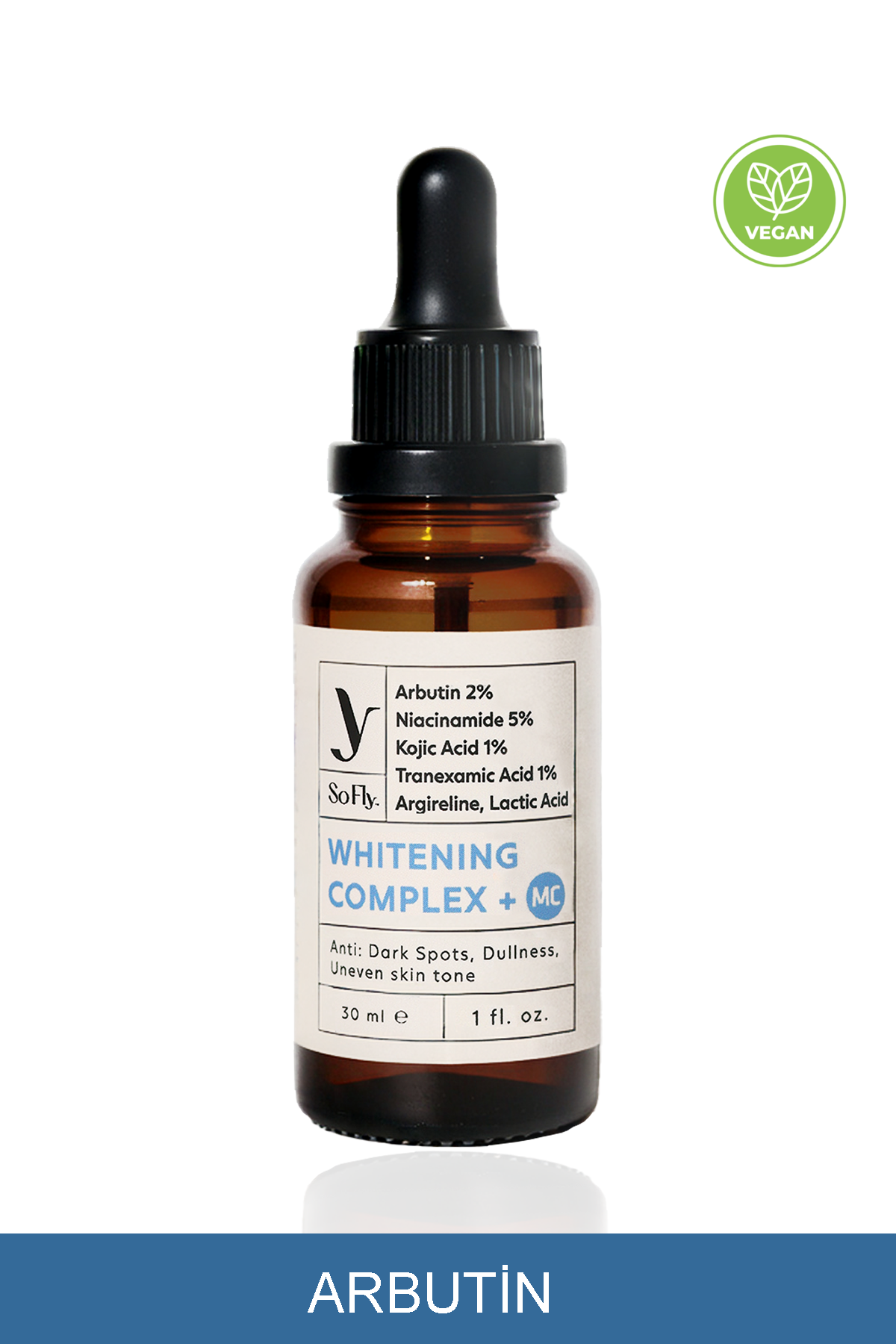 Whitening Complex +MC Leke Karşıtı Arbutin Serum 30ml