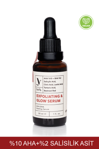 AHA BHA Exfoliating & Glow Durulanan Serum 30ml