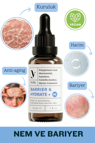 Barrier & Hydrate Nemlendirici Serum +MC 30ml
