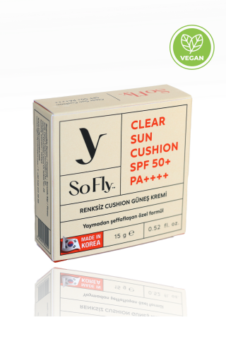 So Fly Clear Kore Sun Cushion Transparan Güneş Kremi