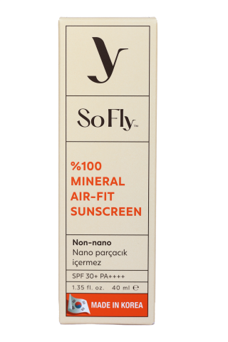 So Fly %100 Mineral Air-Fit Güneş Kremi SPF 30 PA++++
